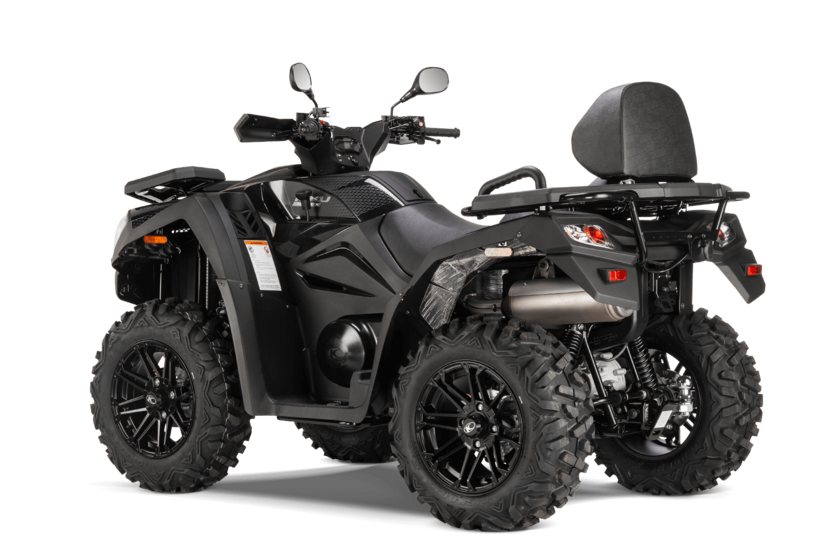 ATV Anhänger WOOD 550 schwarz