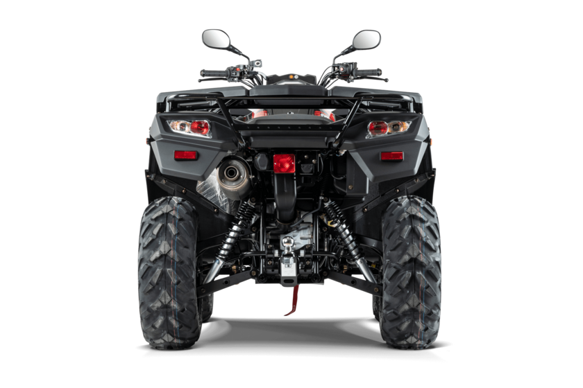 ATV Anhänger WOOD 550 schwarz