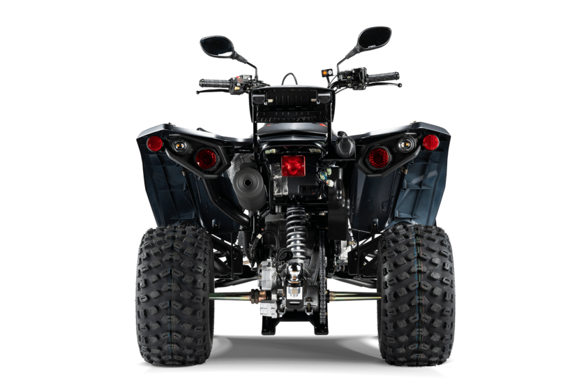 Quad 300ccm - KYMCO MAXXER 300 T OFFROAD LOF in schwarz/rot | Ansicht 7