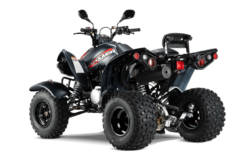 Quad 300ccm - KYMCO MAXXER 300 T OFFROAD LOF in schwarz/rot | Ansicht 6