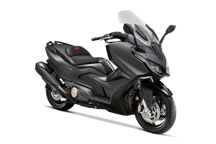 Motorroller 575 ccm - KYMCO AK 575i ABS PREMIUM in schwarz matt | Ansicht 2