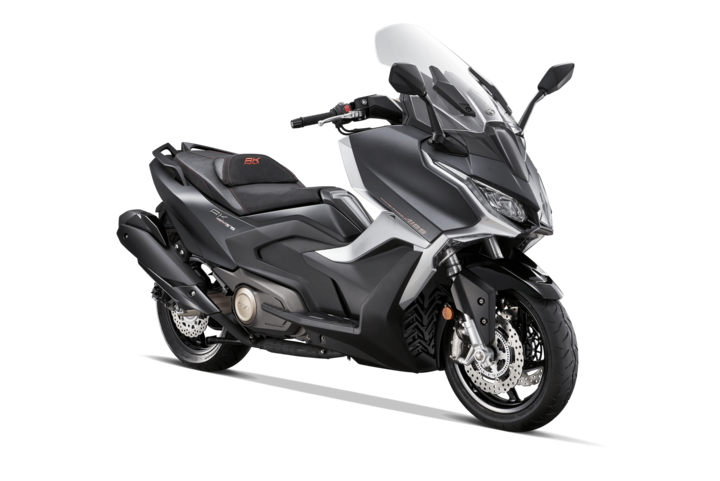 Motorroller 575 ccm - KYMCO AK 575i ABS PREMIUM in dark gray metallic matt | Ansicht 2