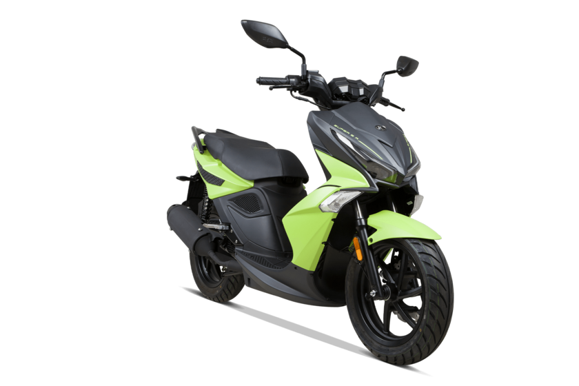 Motorroller 50 ccm - KYMCO SUPER 8 R 50 in apple green | Ansicht 2