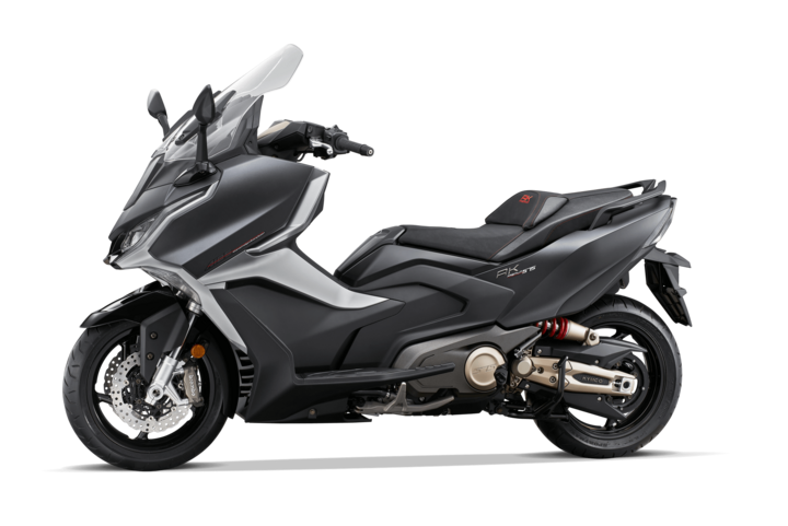 Motorroller 575 ccm - KYMCO AK 575i ABS PREMIUM in dark gray metallic matt | Ansicht 5