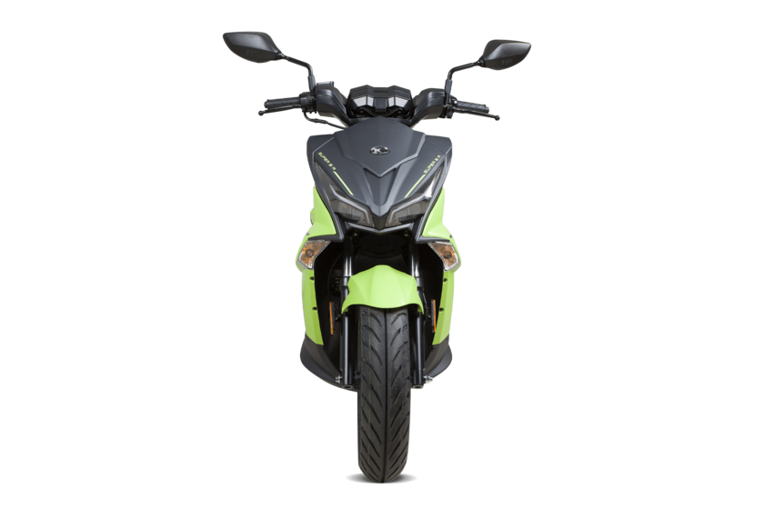 Motorroller 50 ccm - KYMCO SUPER 8 R 50 in apple green | Ansicht 3