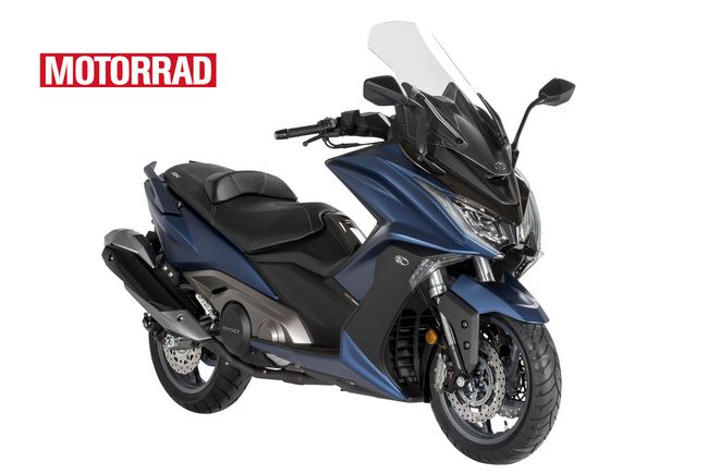 Kymco AK 550i blau