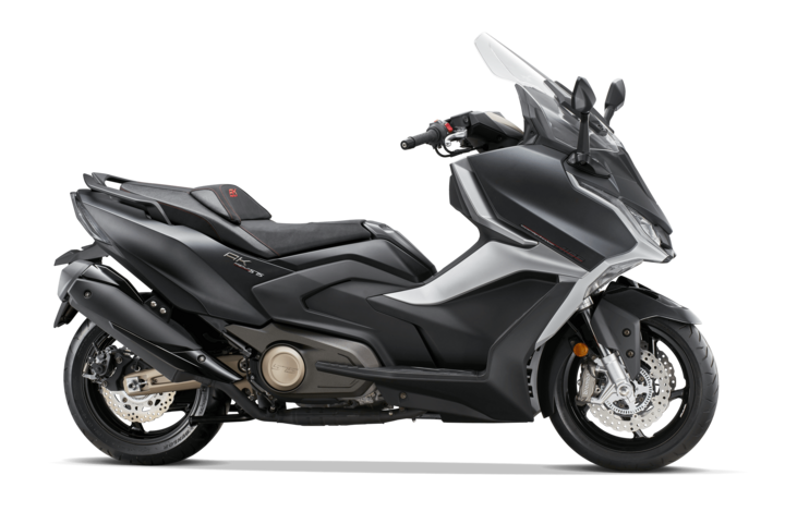 Motorroller 575 ccm - KYMCO AK 575i ABS PREMIUM in dark gray metallic matt | Ansicht 1