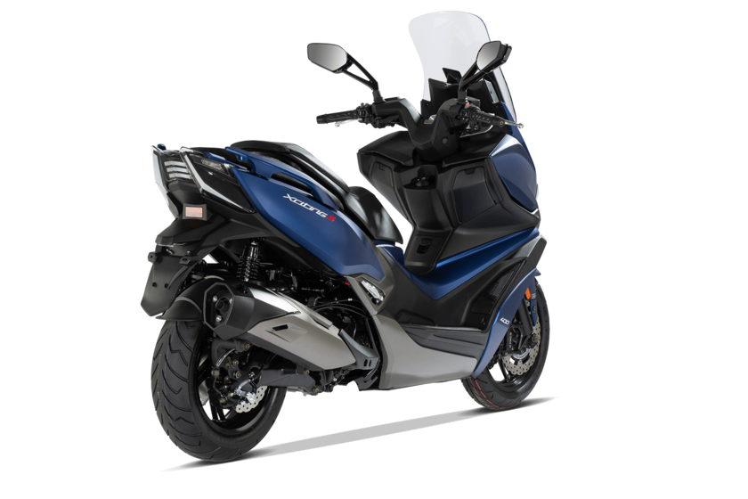 Motorroller 400ccm - KYMCO XCITING S 400i TCS in blau matt | Ansicht 8