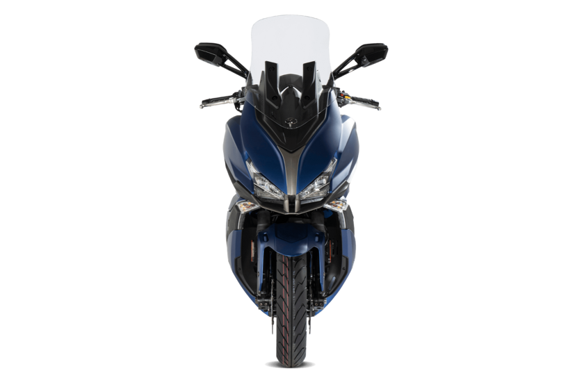 Motorroller 400ccm - KYMCO XCITING S 400i TCS in blau matt | Ansicht 3