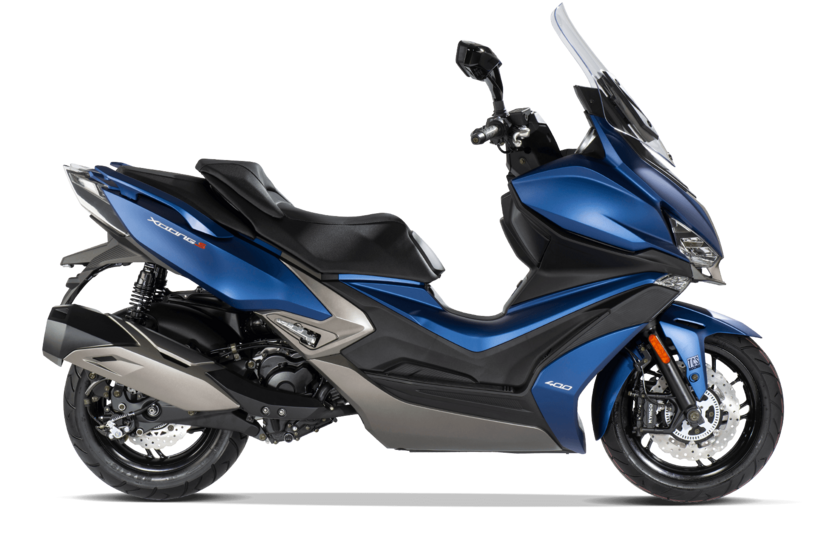 Motorroller 400ccm - KYMCO XCITING S 400i TCS in blau matt | Ansicht 1