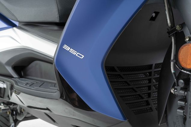 Motorroller 350ccm - KYMCO NEW DOWNTOWN 350i ABS + TCS | Detail