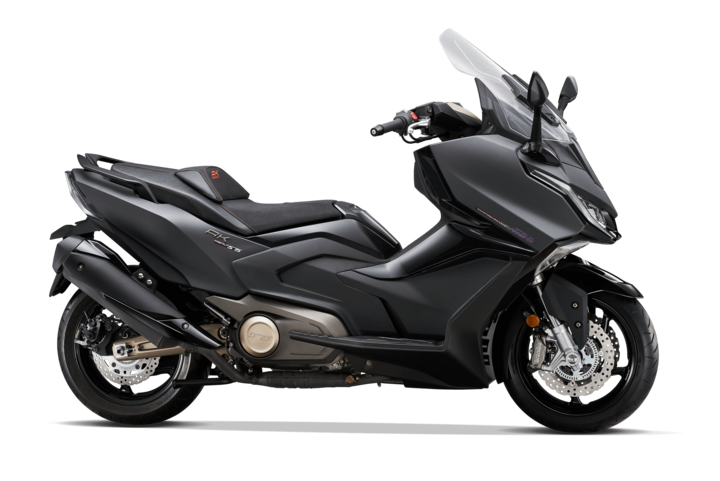 Motorroller 575 ccm - KYMCO AK 575i ABS PREMIUM in schwarz matt | Ansicht 1