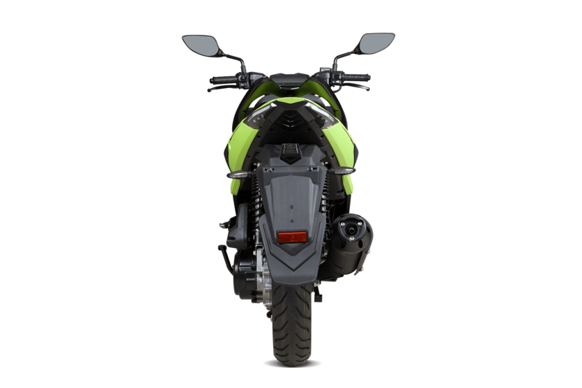 Motorroller 50 ccm - KYMCO SUPER 8 R 50 in apple green | Ansicht 7