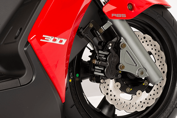 Motorroller 300ccm - Kymco GRAND DINK 300i ABS | Serienmäßiges ABS-Bremssystem