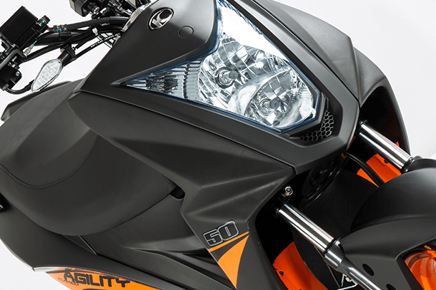 Motorroller 50ccm - Kymco Agility RS Naked 50 4T | Scheinwerfer